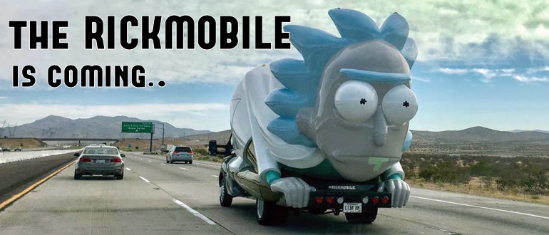 RICKMOBILE is coming to Naperville GCComics!