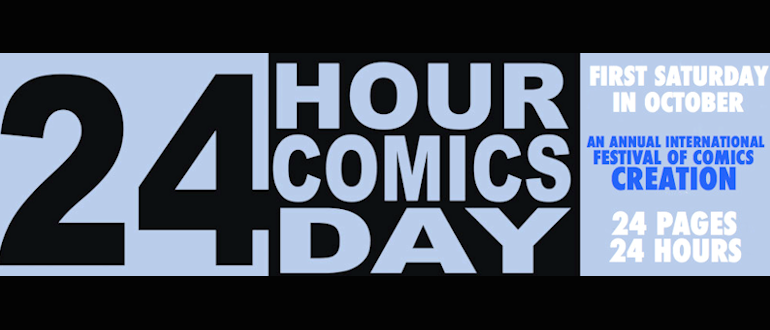 24 Hour Comic Day Challenge!