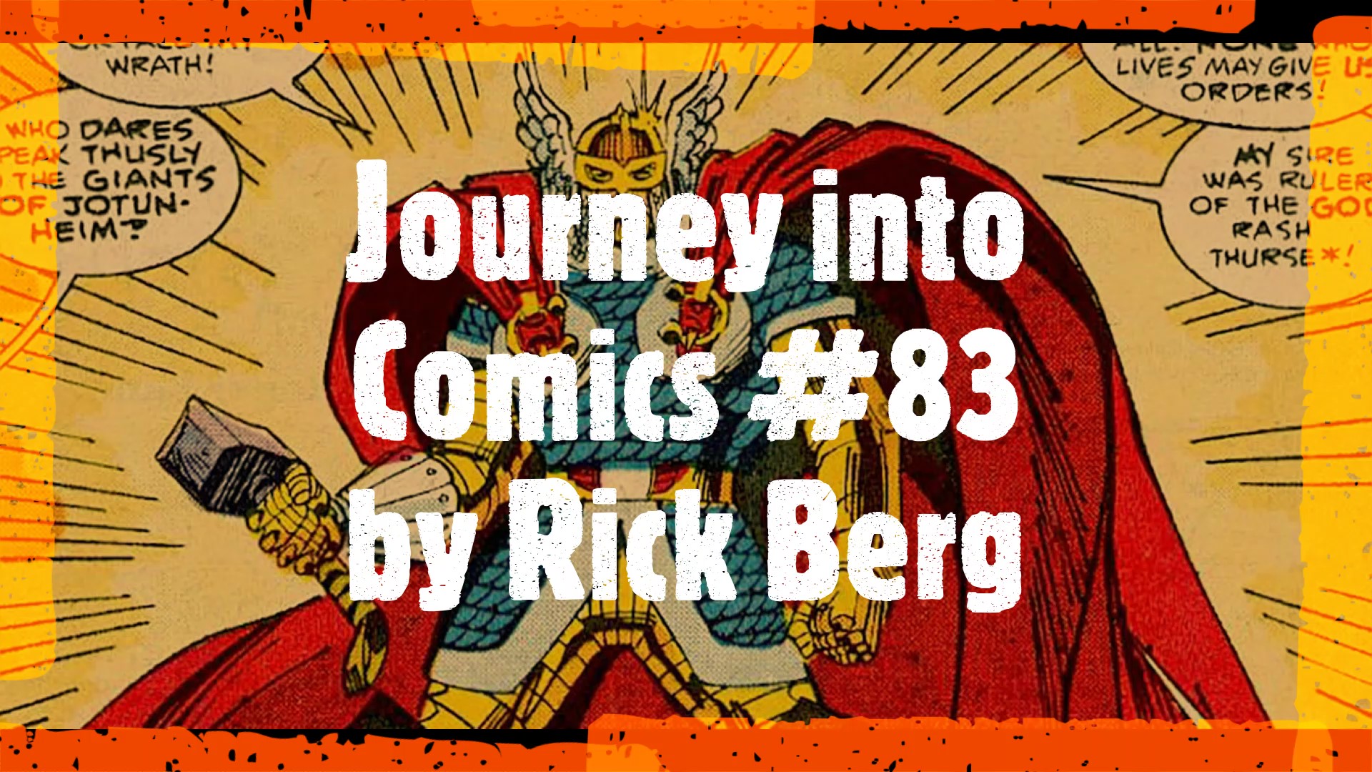 Journey into Comics #83 by Rick Berg