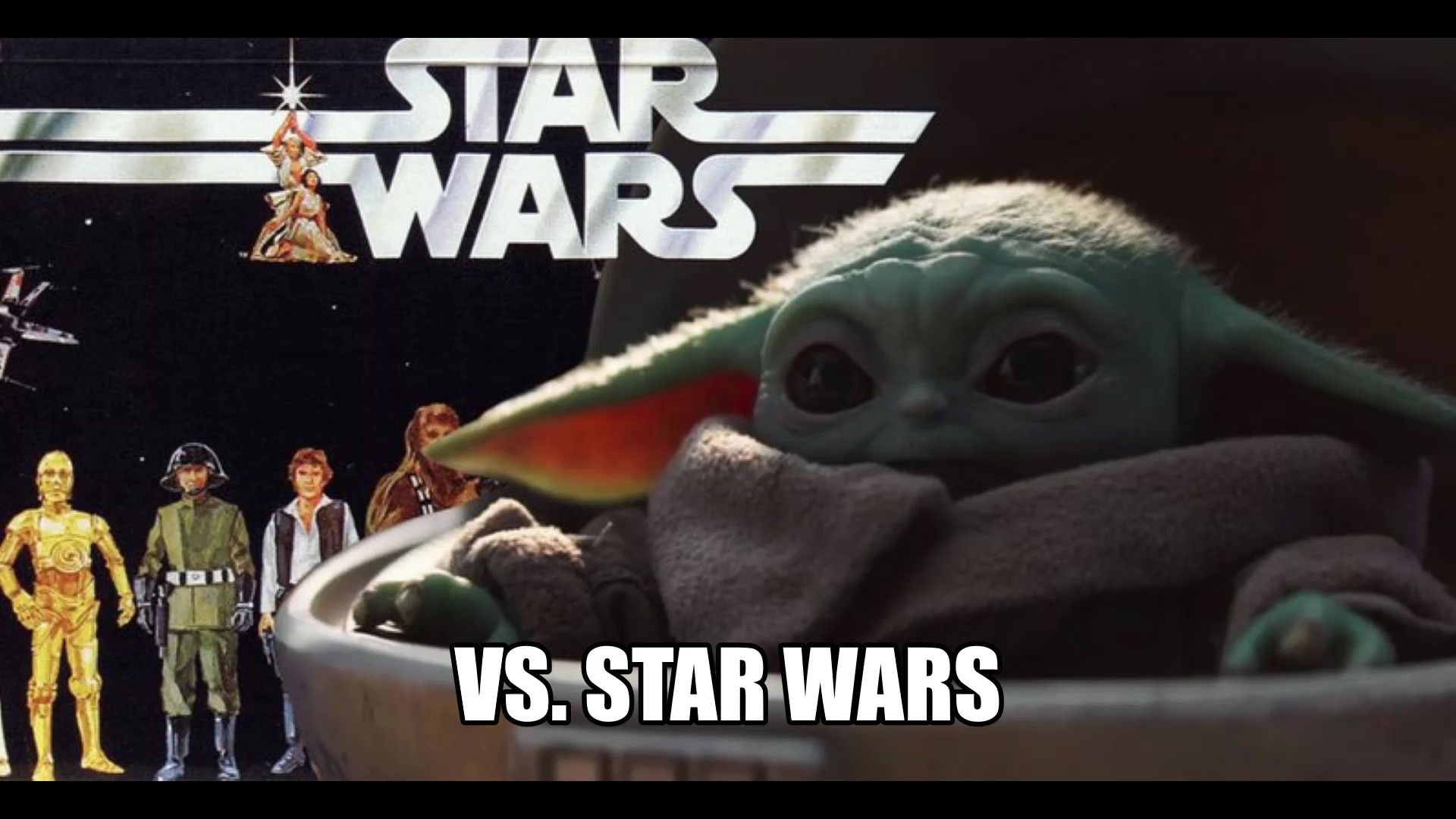 Star Wars vs. Star Wars by JC