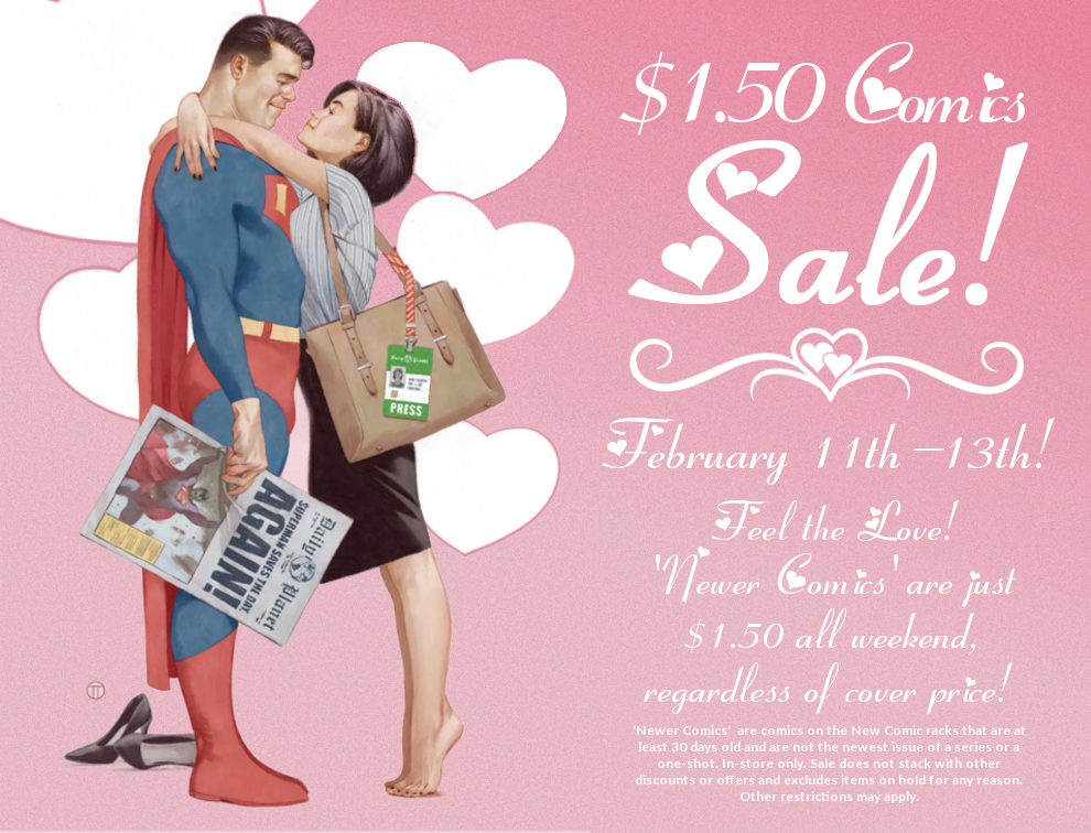 Fall in Love with our Valentine’s Weekend Sale!