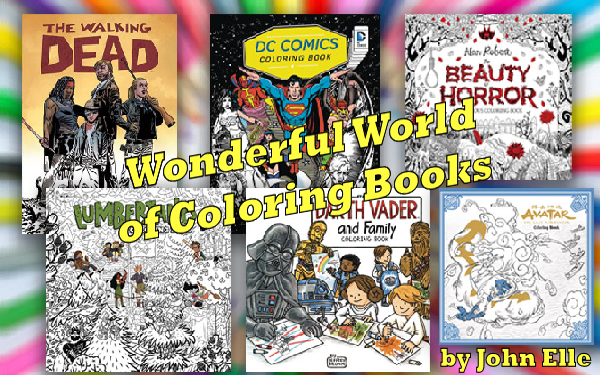 Wonderful World of Coloring Books by John Elle